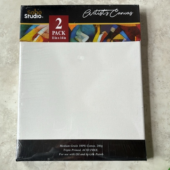 Bundle - Acrylic Paint Set + Canvas - Picture 4 of 7